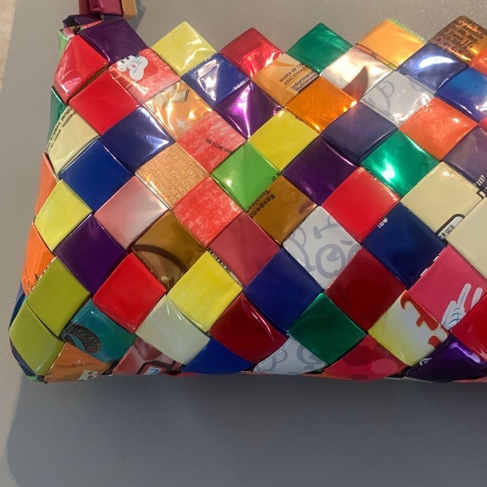 Retro  Candy Wrapper  Purse - Picture 2 of 4